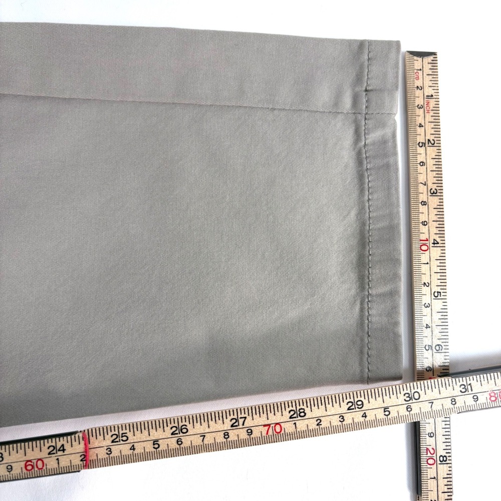 Raith Chino Pants Taupe Gray Cotton Blend Tapered Fit Mens 36L New - Picture 8 of 10